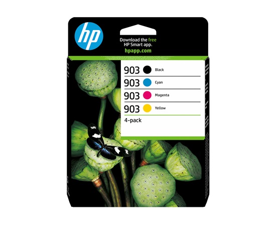 HP 903 CMYK Original Ink Cartridge 4-Pack (315 / 315 / 315 / 300 pages)