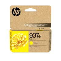 HP 937e EvoMore Yellow Original Ink Cartridge (1,650 pages)