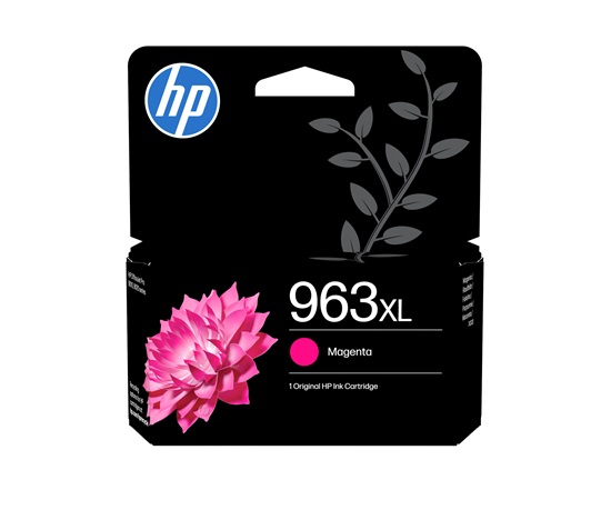 HP 963XL High Yield Magenta Original Ink Cartridge (1,600 pages)