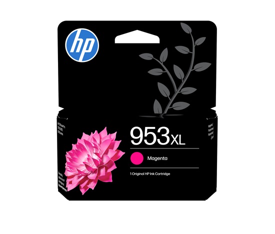 HP 953XL High Yield Magenta Original Ink Cartridge (1,600 pages)
