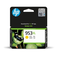 HP 953XL High Yield Yellow Original Ink Cartridge (1,600 pages)
