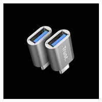 TRUST Adaptér Calyx USB-C na USB-A, 2ks