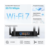 TP-Link Archer EB210 EasyMesh/Aginet WiFi6 router (BE3600, 2,4GHz/5GHz,1xGbEWAN,4xGbELAN)