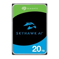 SEAGATE HDD SkyHawk AI Video Hard Drive 20TB, 6Gb/S SATA, 512e, 7200 RPM,cache 512 Mb