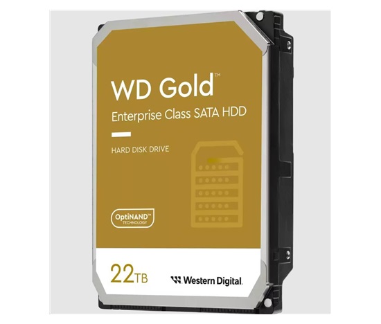 BAZAR - WD GOLD WD221KRYZ 22TB, SATA III 3.5", 512MB 7200RPM, 291MB/s, CMR, Enterprise