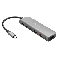 Sandberg USB-C Dock HDMI + 2xUSB-A + 2xUSB-C + PD100W