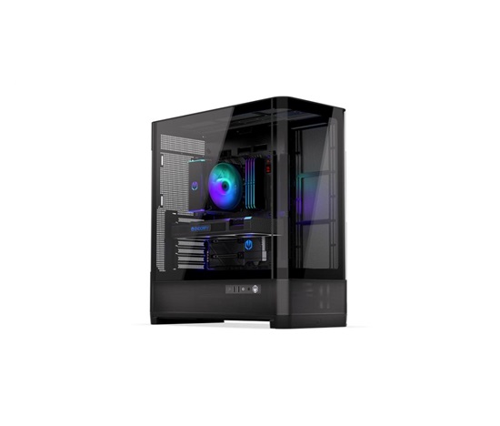 Endorfy case  Aquarius 8000 Flex,Průhledná bočnice, E-ATX, černá