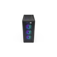 ENDORFY Case Ventum 400 ARGB, Průhledná bočnice, ATX, 4x120mm  ARGB, černá