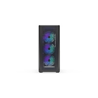 ENDORFY Case Ventum 400 ARGB, Průhledná bočnice, ATX, 4x120mm  ARGB, černá