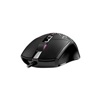 GENIUS myš Scorpion M300 Crack/ drátová/ RGB podsvícení/ 800-2400 dpi/ USB/ 4 tlačítka/ černá
