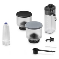 BAZAR - DeLonghi Rivelia EXAM440.55.G, automatický kávovar šedý, LatteCrema, Bean Switch, Bean Adapt, 16 nápojů - Poškoz
