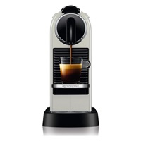 BAZAR - DeLonghi Nespresso Citiz EN 167.W, kapslový kávovar bílý, 19 bar, Thermoblock, 1 l nádrž - Poškozený obal (Kompl