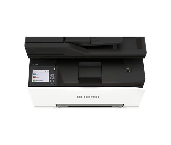 Xerox C303a, barevná laser. multifunkce, A4, 30ppm, fax, duplex, ADF, WiFi/USB/Ethernet, 1 GB RAM, Apple AirPrint