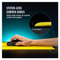 ASUS podložka pod myš ROG HONE CONTROL ACE L VITALITY ED, 420x490x4, textil, žlutá
