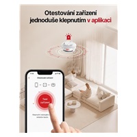 X-Sense XS01-M RF detektor kouře s vyměnitelnou baterií pro stanici SB550