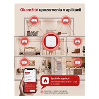 X-Sense XS01-M RF detektor kouře s vyměnitelnou baterií pro stanici SB550