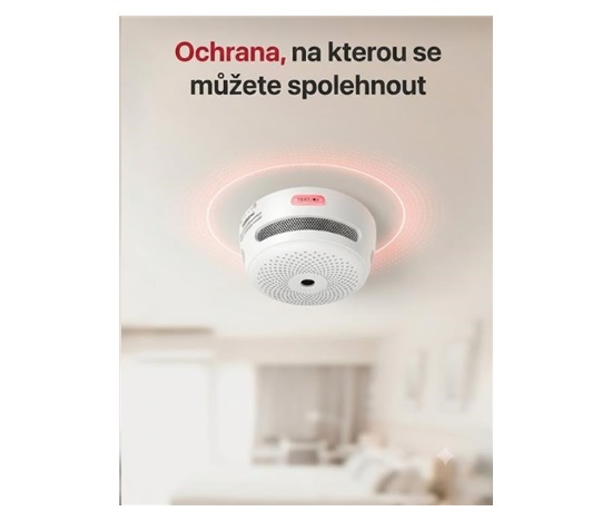 X-Sense XS01-WX Wi-fi detektor kouře s aplikací a vyměnitelnou baterií