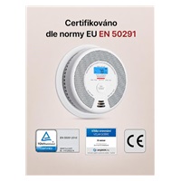 X-Sense SC07-MR kombinovaný RF detektor kouře a CO pro stanici SB550