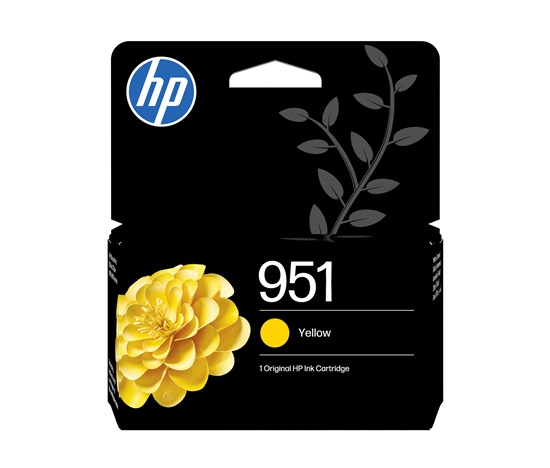 HP 951 Yellow Original Ink Cart, CN052AE (700 pages)