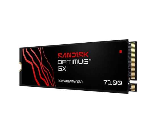 SANDISK SSD OPTIMUS GX 7100 NVMe 2TB PCIe, Gen4, (R:7250, W:6900MB/s)