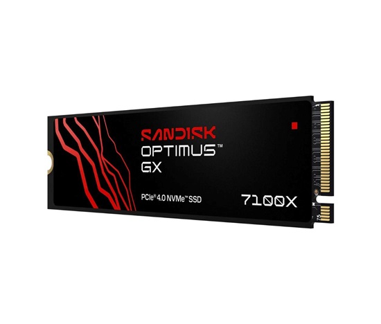 SANDISK SSD OPTIMUS GX 7100X NVMe 4TB PCIe, Gen4, (R:7250, W:6900MB/s)