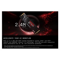 SANDISK SSD OPTIMUS GX PRO 8100 NVMe 8TB PCIe, Gen4, (R:14900, W:14000MB/s), bez chladiče