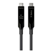 PREMIUMCORD Kabel USB-C GEN2 AOC DP1.4 8K@60Hz a 4K@144Hz 10Gbps, 7m