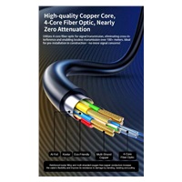 PREMIUMCORD Kabel USB-C GEN2 AOC DP1.4 8K@60Hz a 4K@144Hz 10Gbps, 10m