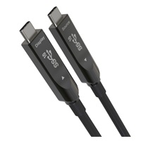 PREMIUMCORD Kabel USB-C GEN2 AOC DP1.4 8K@60Hz a 4K@144Hz 10Gbps, 15m