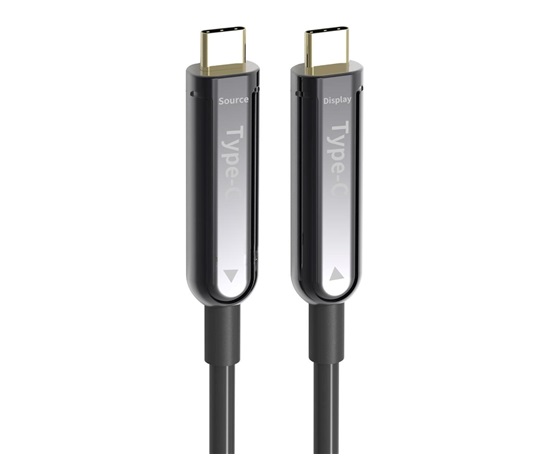 PREMIUMCORD Kabel USB-C optický fiber video AOC 4K@60Hz 1080p, 10m