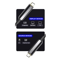 PREMIUMCORD Kabel USB-C optický fiber video AOC 4K@60Hz 1080p, 15m