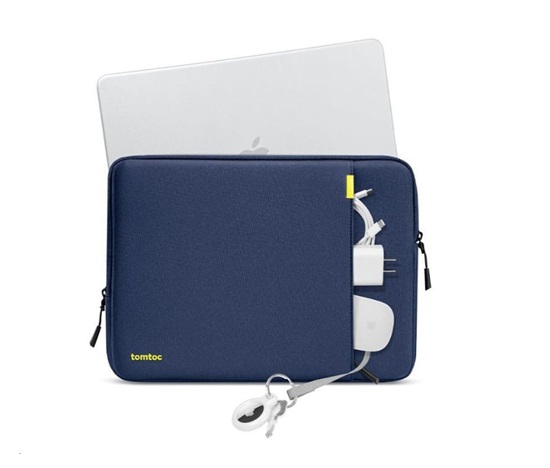 tomtoc Defender-A13 Laptop Sleeve - 13" MacBook Neo, tmavě modrá