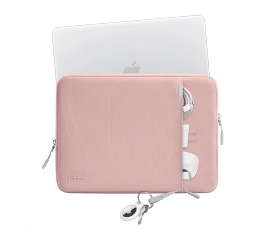 tomtoc Defender-A13 Laptop Sleeve - 13" MacBook Neo, růžová