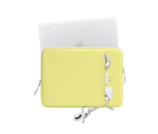 tomtoc Defender-A13 Laptop Sleeve - 13" MacBook Neo, žlutá