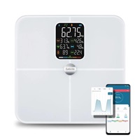 Salente BodyFit, chytrá osobní diagnostická fitness váha, Bluetooth, bílá