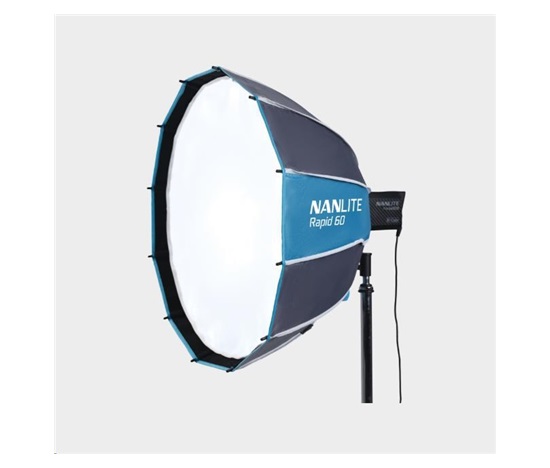 Nanlite Rapid 60 Parabolic Softbox SB-RP60 with Eggcrate for FM Mount