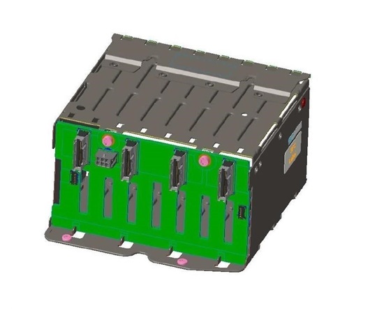 HPE DL300 Gen10+ 2U 8SFF x4 Tri-Mode 24G U.3 BC Front Drive Cage (SATA/SAS/NVMe SR932i/4p MR416/2ps NVDirCPU nocables) r
