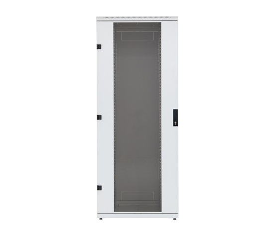 TRITON 19" rozvaděč stojanový RMA 18U 600x1000, 800kg, skleněné dveře, svařovaný, černý