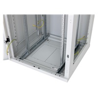 TRITON 19" rozvaděč stojanový RMA 18U 600x1000, 800kg, skleněné dveře, svařovaný, černý