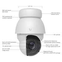 UBNT AI PTZ Precision - 8MP PTZ IP Kamera, Bílá