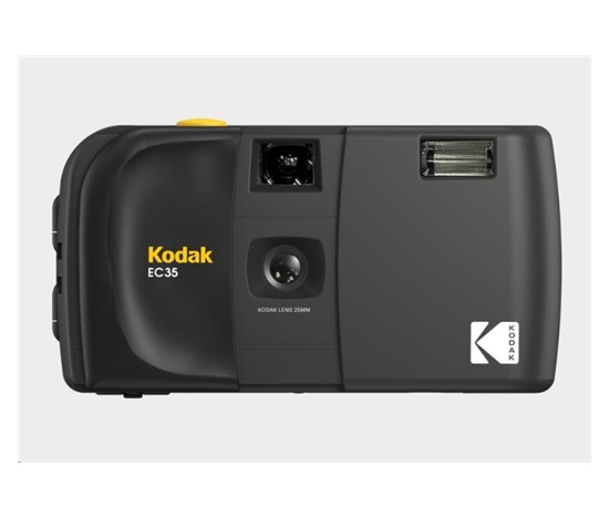 Kodak EC35 Film Camera Midnight Black + Kodak Ultra Max 24 Exp