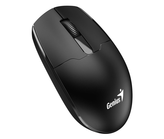 BAZAR - GENIUS myš NX-7000SE/ 1200 dpi/ optický senzor/ bezdrátová/ černá, poškozený obal.