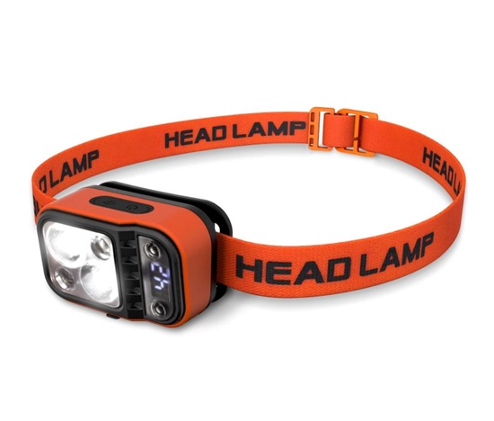 CONNECT IT BLINK 200R LED čelovka ORANŽOVÁ