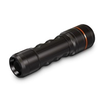 CONNECT IT GLEAM 500 LED ruční svítilna 4x AAA, ČERNÁ