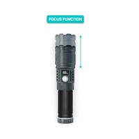 CONNECT IT GLEAM PRO 1000R LED ruční svítilna dobíjecí, ANTRACIT