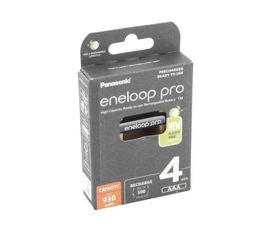 AVACOM Nabíjecí baterie AAA Panasonic Eneloop Pro N 930mAh Ni-MH 4ks Blistr