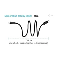 i-tec USB-C Charging Cable 1.8m - nabíjecí kabel