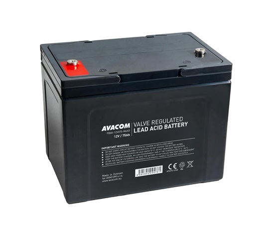 AVACOM baterie 12V 75Ah M6 DeepCycle (PBAV-12V075-M6AD)
