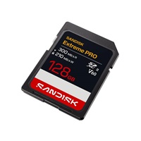SanDisk SDXC karta 128GB Extreme PRO (R:300/W:210 MB/s, Class 10, UHS-II, V60)