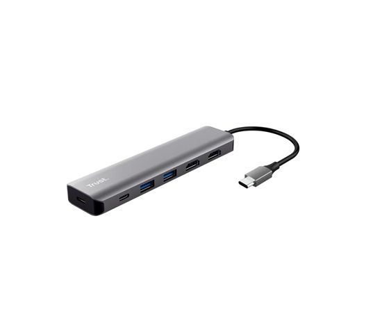 TRUST Rozbočovač Dalyx 6-in-1 USB-C Multiport Adapter